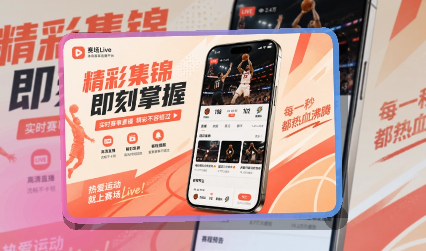 沉浸式App入口 · 手机追赛服务 · 手机追赛更顺手界面展示